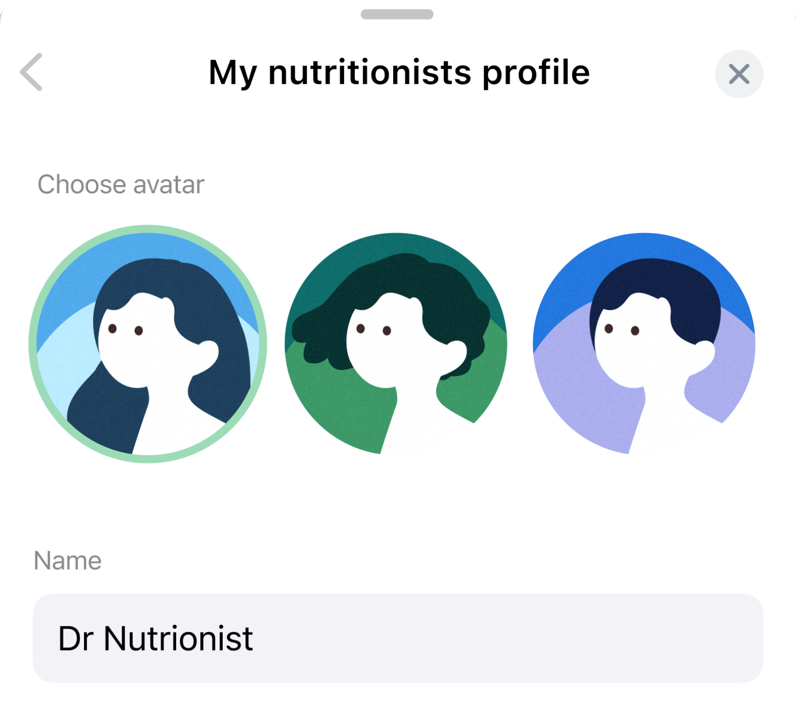 Personal account of a specialist